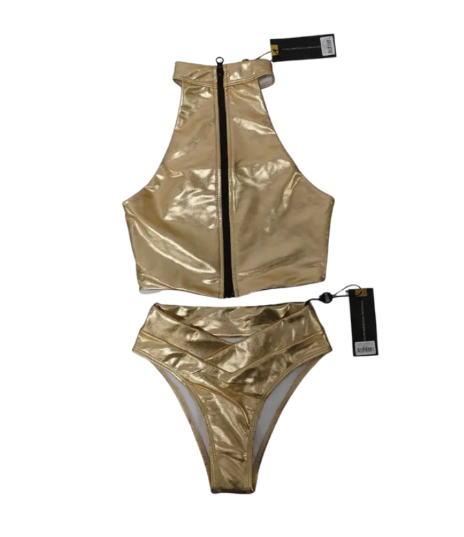 2 Piece Zipper Tank