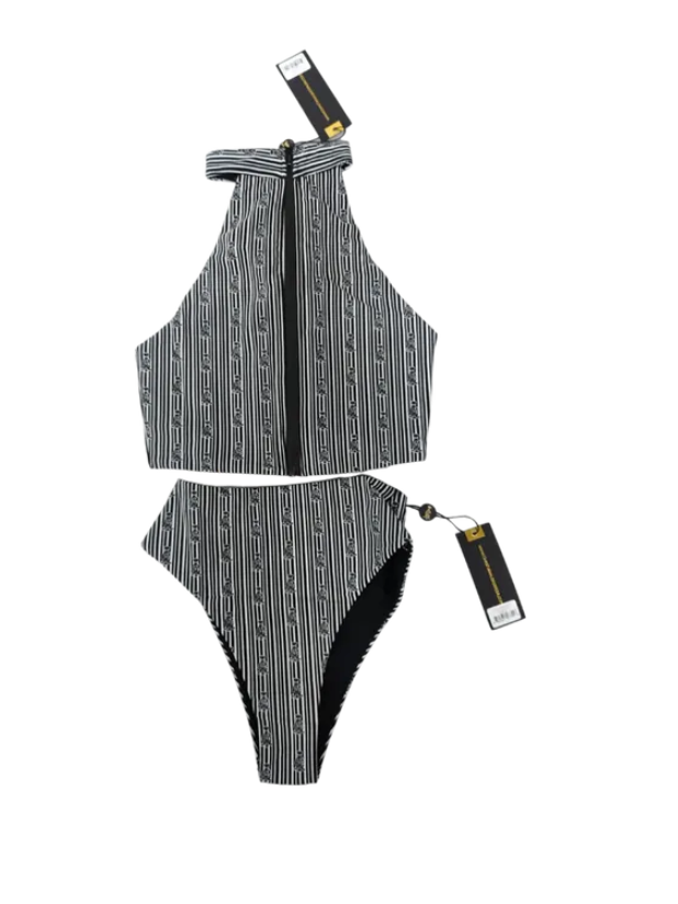 2 piece Tankini Icon print swimsuit