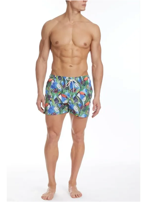 Christian Audigier Low Waist Swim Shorts.