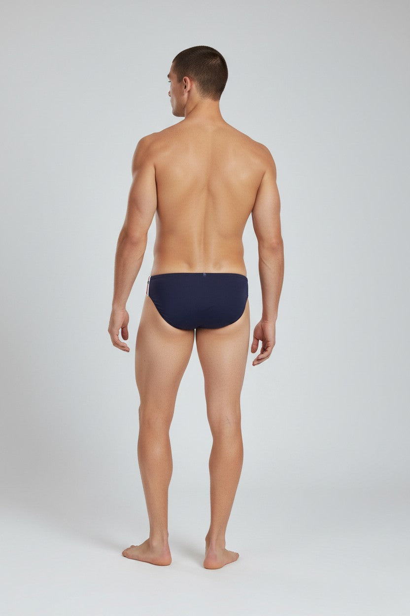 Christian Audigier Men's Swimwear Brief. BMS619-0010M